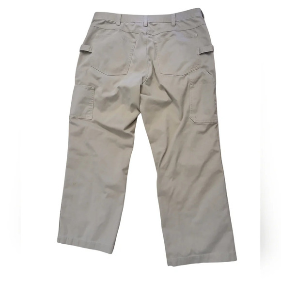 Duluth Trading Co Carpenter Pants Mens 37x28 Straight Carpenter Work - Picture 2 of 5